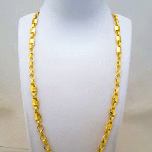 22K Pure Gold Chain for Men's