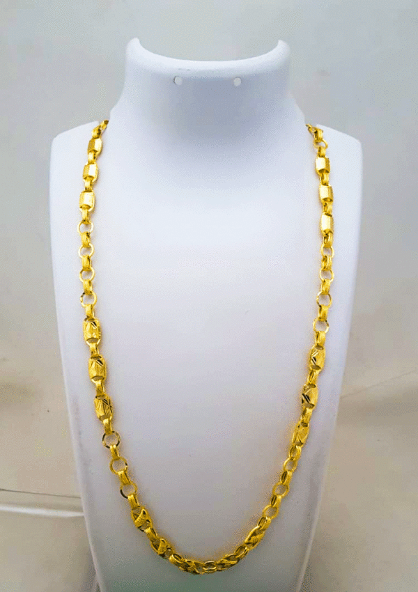 22K Pure Gold Chain for Men's