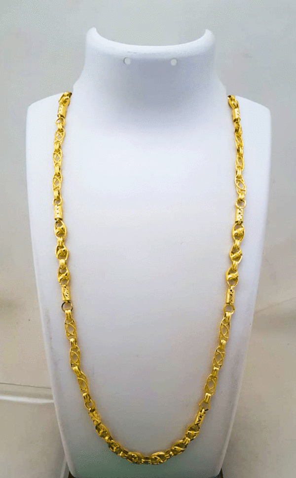Designer 22K Pure Gold Chain for Men