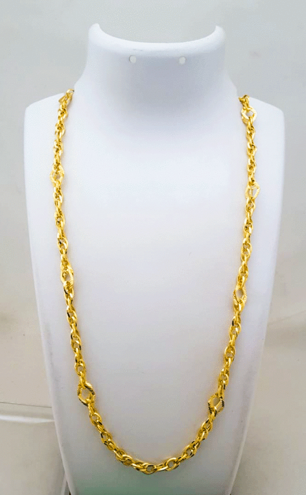 Stylish 22K Gold Chain for Men's