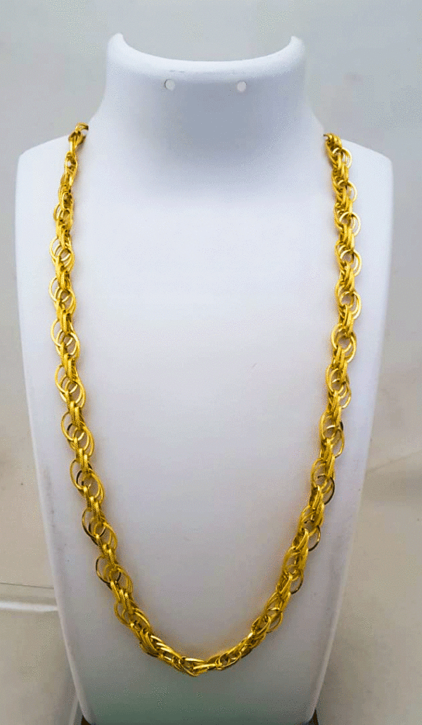 Elegance 22K Pure Gold Chain for Men's