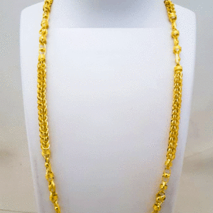 Hallmarked 22K Pure Gold Chain for Men's