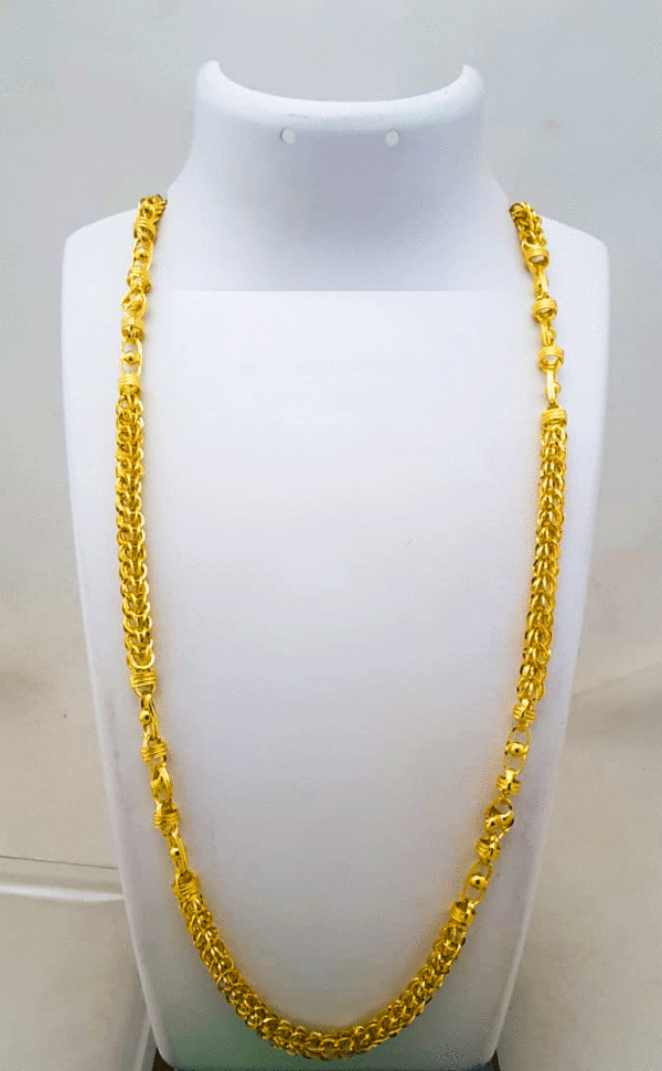 Hallmarked 22K Pure Gold Chain for Men's