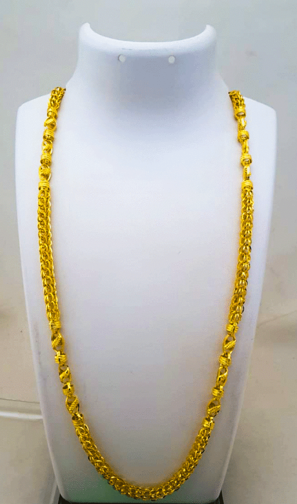 Stylish 22K Pure Gold Chain for Men's