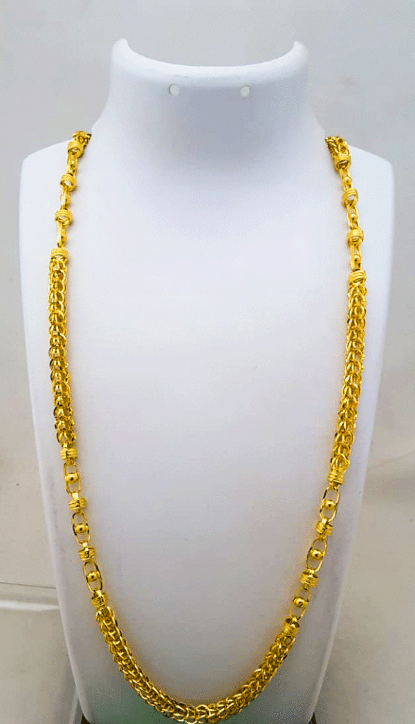 Luxury 22K Pure Gold Chain for Men's