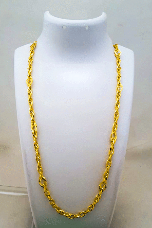 Premium 22K Gold Chain for Boys & Men