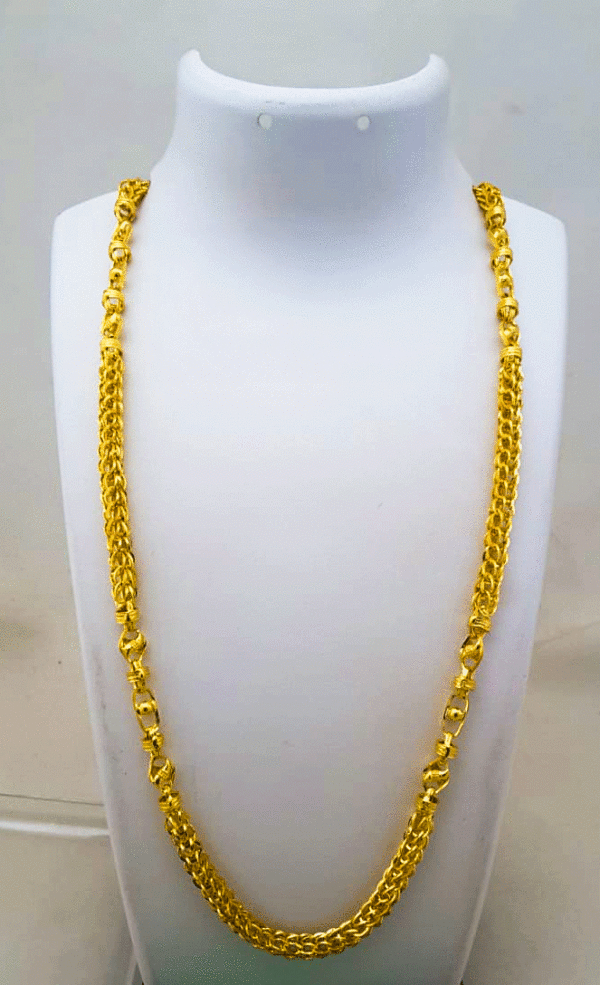 Premium Design 22K Pure Gold Chain for Men's