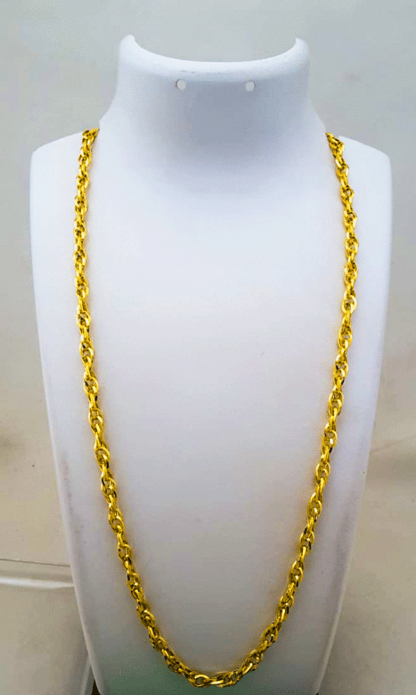 Hallmarked 22K Pure Gold Chain for Men