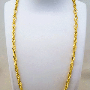22K Pure Gold Chain for Men's