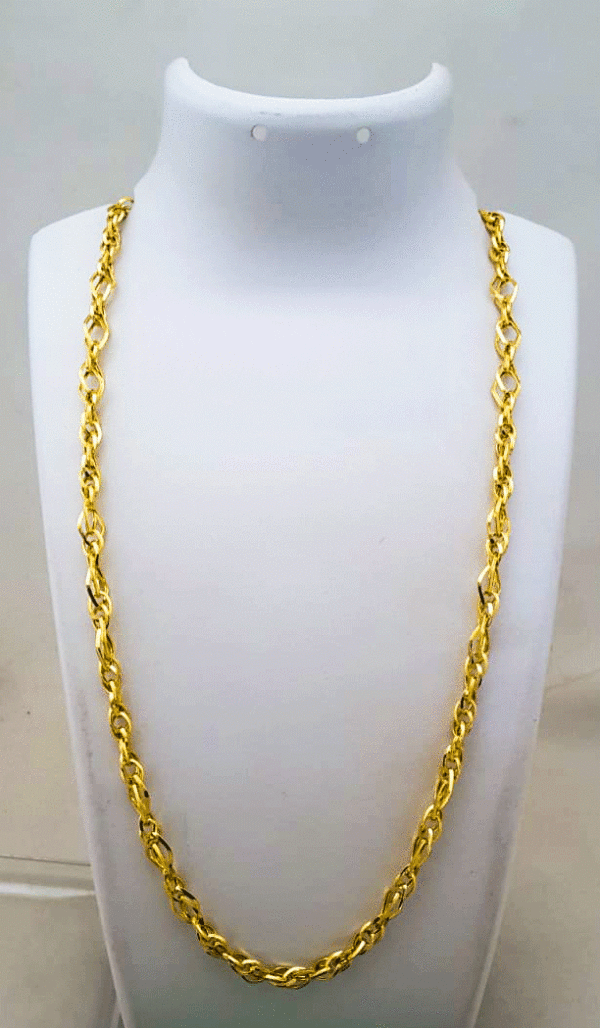 22K Pure Gold Chain for Men's
