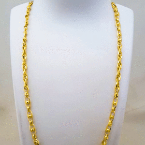 Luxury 22K Pure Gold Chain for Men's