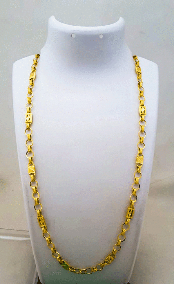 Hallmarked 22K Pure Gold Chain for Men