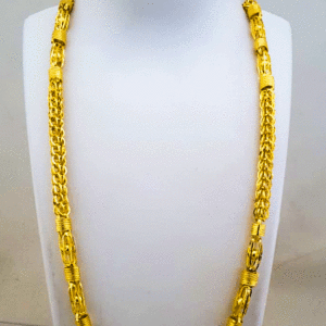 Handcrafted 22K Pure Gold Chain for Men