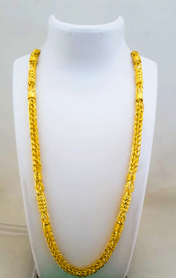 Premium Quality 22K Pure Gold Chain for Men