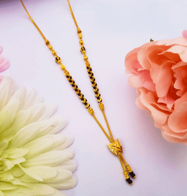 22K Pure Gold Traditional Mangalsutra Design For Women's