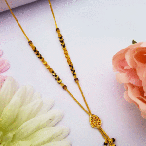 22K Pure Gold Traditional Mangalsutra Design