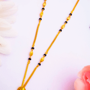 Lightweight 22K Pure Gold Mangalsutra For Women's