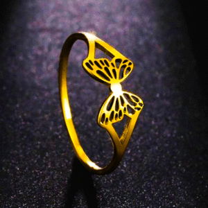 22K Designer Gold Ring For Women's