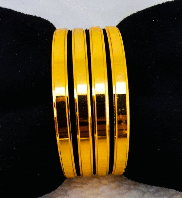 22K Pure Gold Bangles for Women's