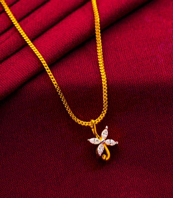 Modern 22K pure gold pendant For Women's