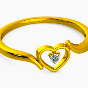 Daily Wear 22K Pure Gold Ring For Women's