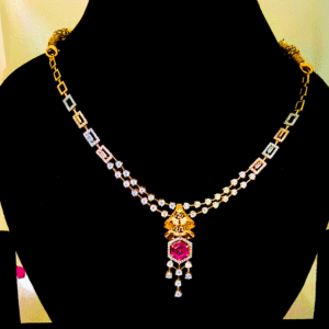 Stunning 22K Gold Necklace For Women's