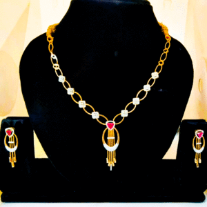 Elegant 22K Gold Necklace For Women's