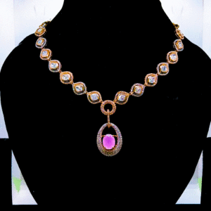 Stunning 22K Gold Necklace For Women's