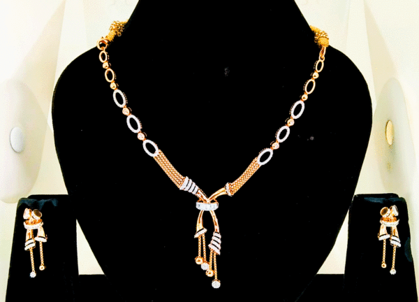 Luxurious 22K Gold Necklace For Women's