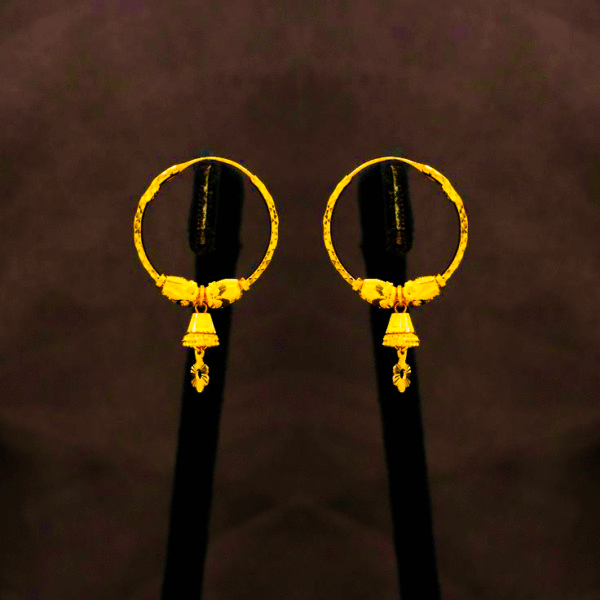 22k Karat Pure Gold Balis For Women's