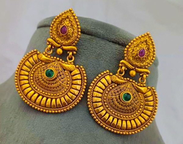 Moment Special With 22K gold Earrings For Women's