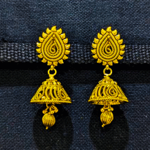 100% Hallmarked 22K Pure Gold Earring Jhumkis