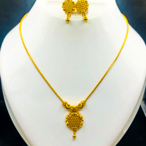 22K Pure Gold Kanthi Set For Women