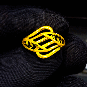 Festive Attire 22K Gold Ring For Women's