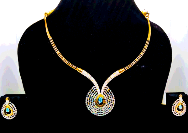Premium Rose Gold Necklace For Women's